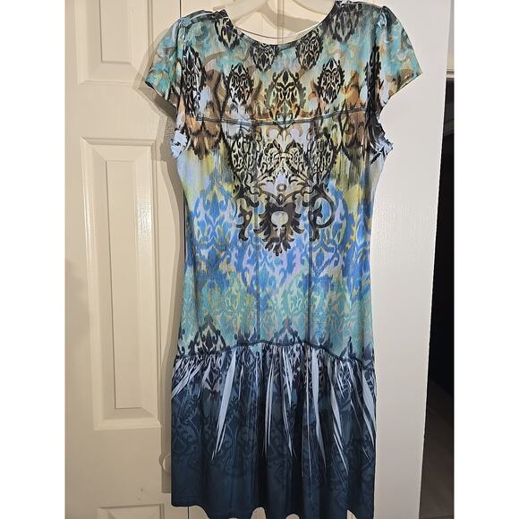 Live and Let Live Women's Embellished Dress Size M Boho Beach - Picture 3 of 7